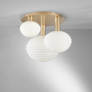 Plafoniera I-RIPPLE-PL3-ORO