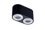 Spot Aplicat BRANT 2 BLACK/CHROME AZ2930