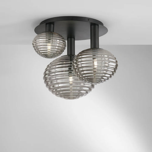 Plafoniera I-RIPPLE-PL3-NER