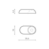 Spot Aplicat TORONTO 1 WH AZ4070