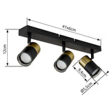 Plafoniera BRISBON 57850-3