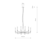 Candelabru ORTO XII B 11464