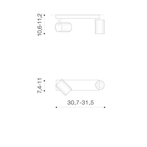 Plafoniera EXO 2 AZ3195