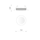 Spot Incastrat GALATA R 4000K BK AZ4381