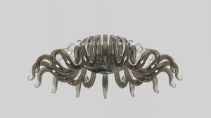 Candelabru CASCATA 670716 21L/16L ARMS FUME
