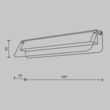 Aplica FLAT MOD296WL-L10BS3K