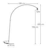 Lampadar I-MAISON-PT-BCO