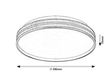 Plafoniera GANDOR 71141