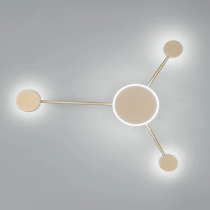 Plafoniera LED-ETERE-PL3 ORO