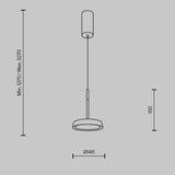 Lustra EI MOD041PL-L15G3K