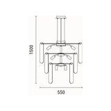 Candelabru MIRA 144-40021