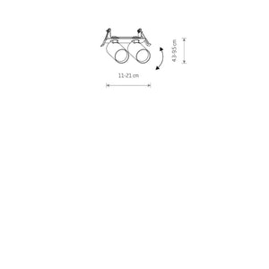 Spot Incastrat FOURTY SURFACE 11442