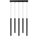 Lustra VERNO 4000K 5 BLACK AZ6315