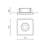 Spot Incastrat FILL S 5W 3000K AZ3377