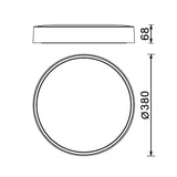 Plafoniera CUMBUCO II 8837