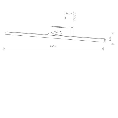 Aplica Tablou VAN GOGH LED L 10287