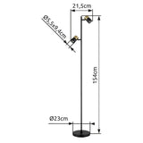 Lampadar BRISBON 57850S