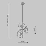 Lustra MIRACLE MOD207PL-03BS