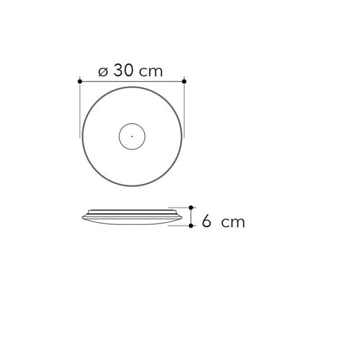 Plafoniera I-ELIXIR-PL30