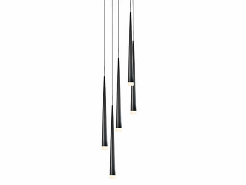 Lustra STYLO 5 BK AZ0119