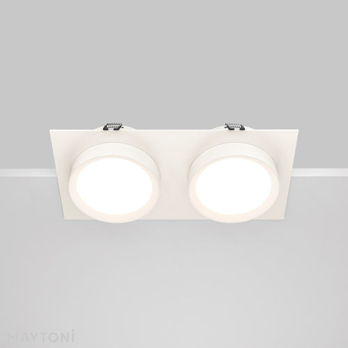 Spot Incastrat DOWNLIGHT HOOP DL086-02-GX53-SQ-W