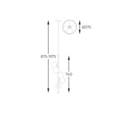Lustra ARCTURUS P0574-05E-F7AA