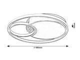 Plafoniera LEOLA 71044