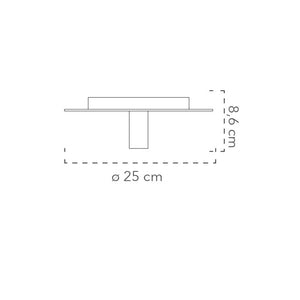 Plafoniera I-STRIKE-PL1-BCO