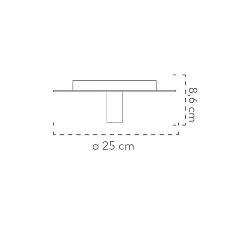 Plafoniera I-STRIKE-PL1-BCO