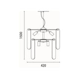 Candelabru MIRA 144-40020