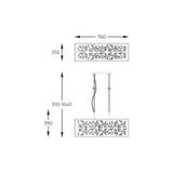 Candelabru SPRING P0578-06C-P7TF