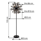 Lampadar UDO 15633SS
