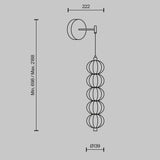 Aplica GOLDEN CAGE MOD216WL-L10G3K