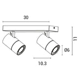 Plafoniera ALINE 144-60007