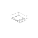 Plafoniera I-GABRIEL/PL25Q