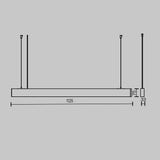 Lustra BASIS P051PL-36W2.7-6K-W