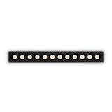Spot Incastrat LIKA FI SLIM 20W 4000K BK 341705