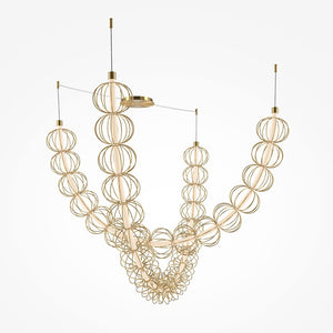Lustra GOLDEN CAGE MOD216PL-L55G3K