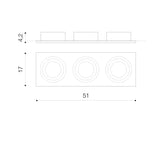Spot Incastrat SIRO 3 AZ0773