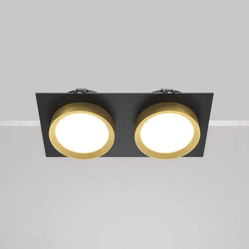 Spot Incastrat DOWNLIGHT HOOP DL086-02-GX53-SQ-BG