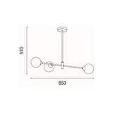 Candelabru POOLS 144-28509