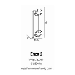 Plafoniera ENZO 2 AZ0670