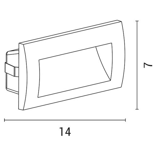 Spot Incastrat PRO 145-52502