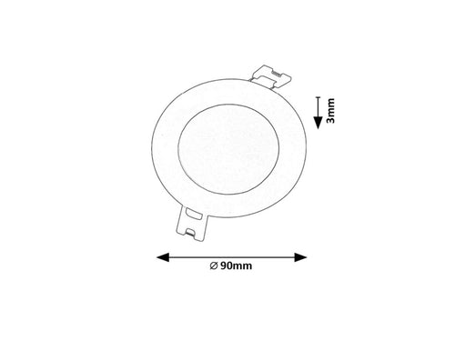 Spot Incastrat SHAUN2 3000K 71224