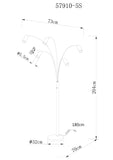 Lampadar ROBBY 57910-5S