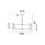Candelabru FOLIA 144-24057