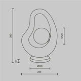 Veioza OPUS MOD380TL-01GR