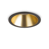 Spot Incastrat GAME TRIM ROUND 20W 3000K BK GD 341415