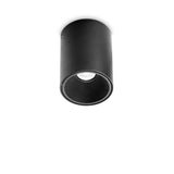 Spot Aplicat NITRO PL ROUND D08 NERO 2700K 341798
