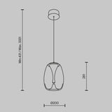Lustra SPLASH MOD282PL-L8G3K